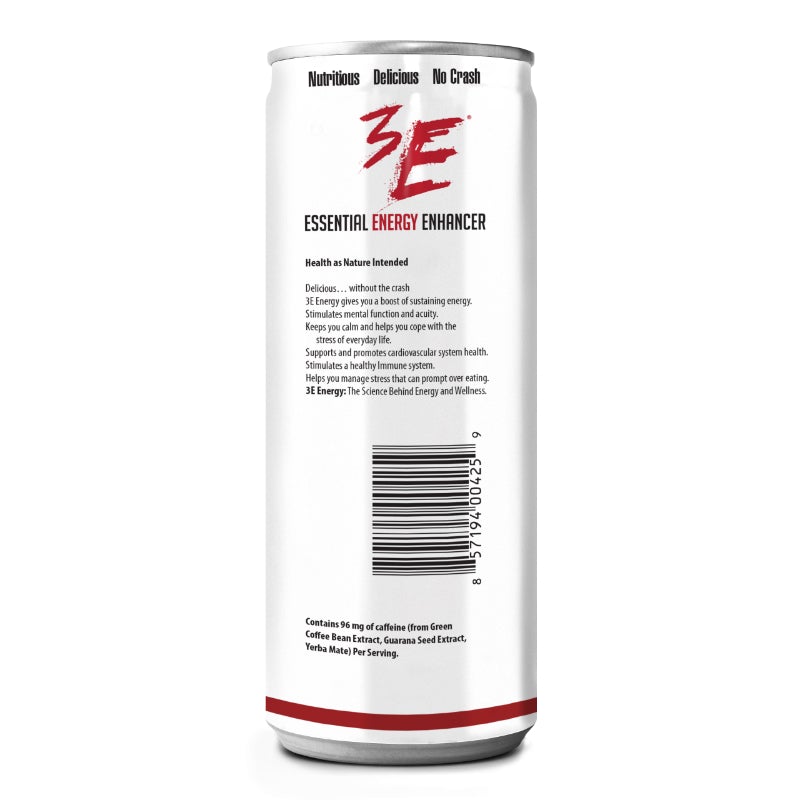 3E ESSENTIAL ENERGY ENHANCER, GRAPE CHERRY HEALTHY ENERGY DRINK (PACK OF 12)