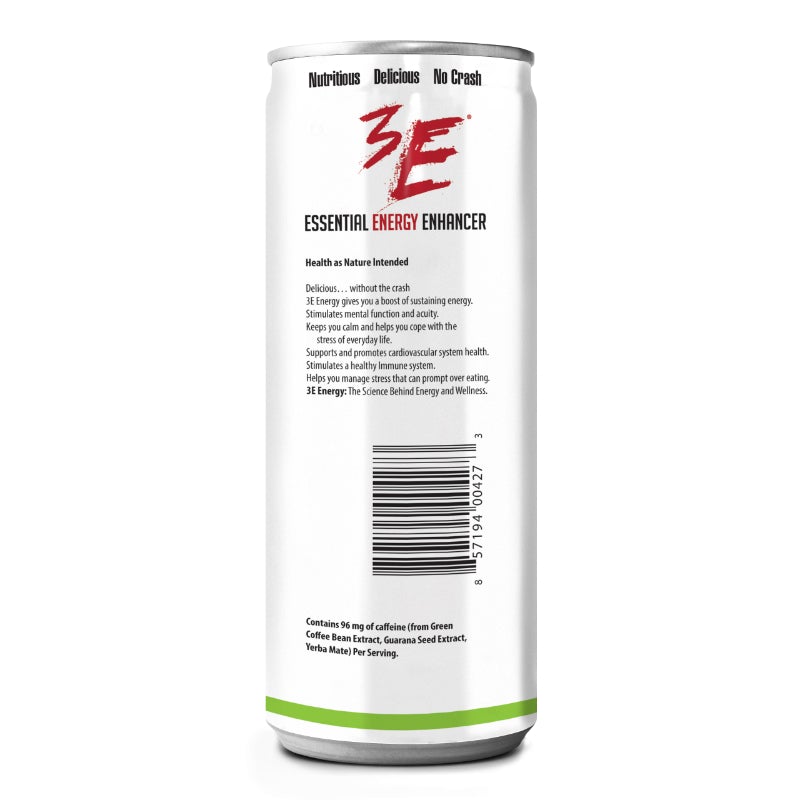 3E ESSENTIAL ENERGY ENHANCER, SPICY LEMON LIME HEALTHY ENERGY DRINK (PACK OF 12)