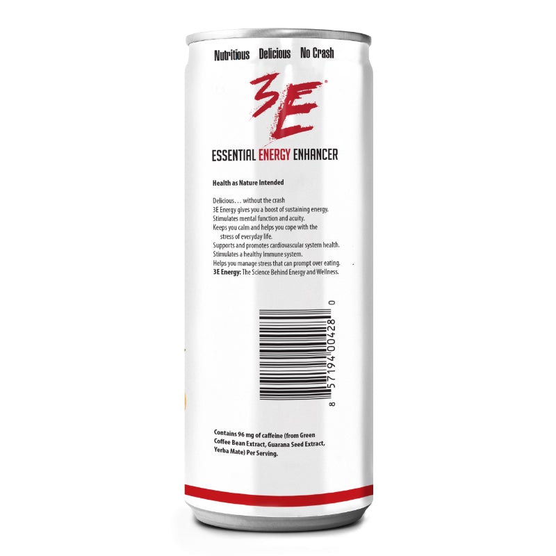 3E ESSENTIAL ENERGY ENHANCER, STRAWBERRY GRAPEFRUIT HEALTHY ENERGY DRINK (PACK OF 12)